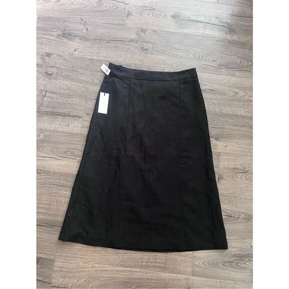 Aritzia Babaton Merit Linen Skirt size 12 - Picture 6 of 13